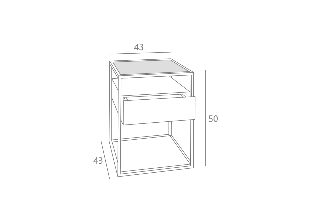 California Side Table